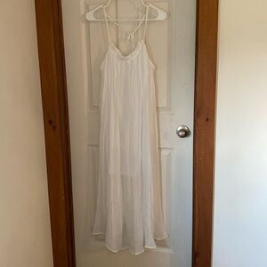 White Boho summer dress